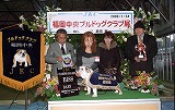 〔写真〕ドッグショー出場の様子